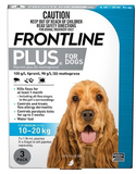 Frontline Plus for Medium Dogs 10.1kg to 20kg (2 Sizes)