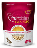 Fruitables: Greek Strawberry Yogurt Crunchy Dog Treats | Perromart Online Pet Store Singapore