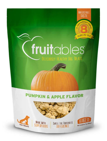 Fruitables Pumpkin & Apple Dog Treats | Perromart Online Pet Store Singapore