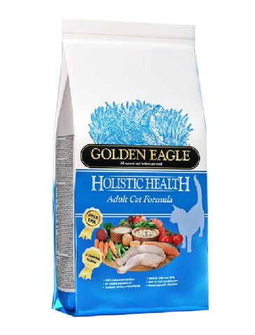 Golden Eagle Holistic Adult Chicken & Salmon Cat Dry Food 2kg | Perromart Online Pet Store Singapore