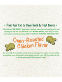 Greenies Feline Dental Treats Oven Roasted Chicken 71g (2 Sizes) | Perromart Online Pet Store Singapore