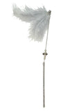 Paw Made Grey Feather Cat Teaser Toy (42cm)