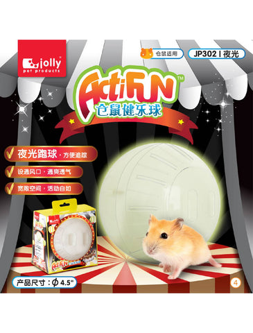 Jolly ActiFun Exercise Ball 4.5" Noctilucent | Perromart Online Pet Store Singapore