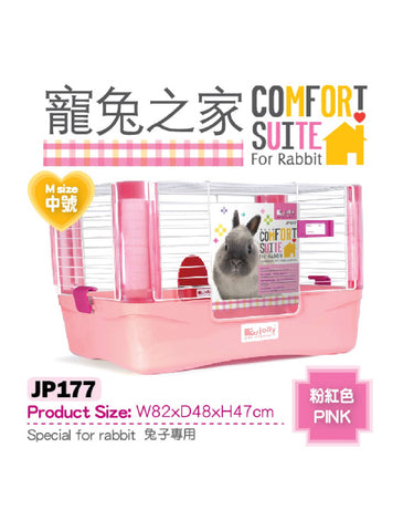 Jolly Comfort Suite Rabbit Pink M | Perromart Online Pet Store Singapore