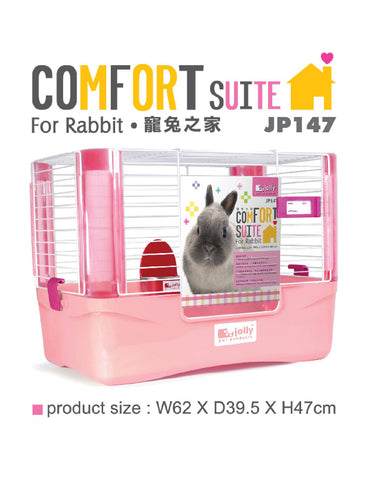 Jolly Comfort Suite Rabbit Pink | Perromart Online Pet Store Singapore