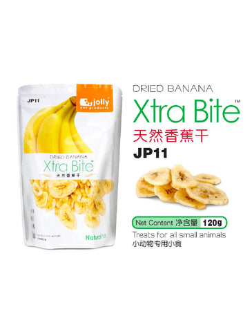 Jolly Dried Banana Treat 120g | Perromart Online Pet Store Singapore