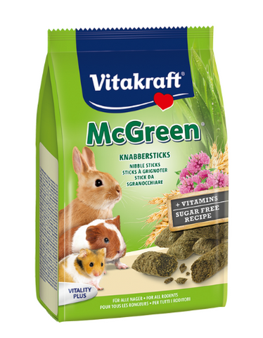 Vitakraft Alfalfa Nibble Sticks Small Pet Treats 50g