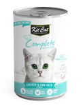 Kit Cat Complete Cuisine Chicken & Chia Seed in Broth Canned Cat Wet Food 150g | Perromart Online Pet Store Singapore