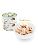 Kit Cat Deboned Tuna & Chicken Toppers Canned Cat Food 80g | Perromart Online Pet Store Singapore