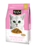 Kit Cat Mini Fish Medley Premium Dry Cat Food | Perromart Online Pet Store Singapore