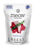 MEOW Freeze Dried Raw Beef & Hoki Cat Dry Food 280g | Perromart Online Pet Store Singapore