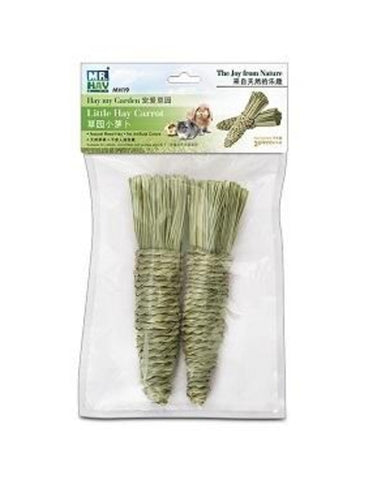 Mr. Hay Hay My Garden Little Hay Carrot 2pcs | Perromart Online Pet Store Singapore