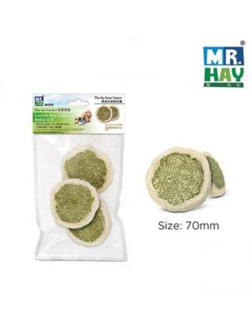 Mr. Hay Hay My Garden Loofah Hay Cake 3pcs | Perromart Online Pet Store Singapore