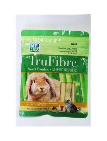 Mr. Hay TruFibre Sweet Bamboo 100g | Perromart Online Pet Store Singapore