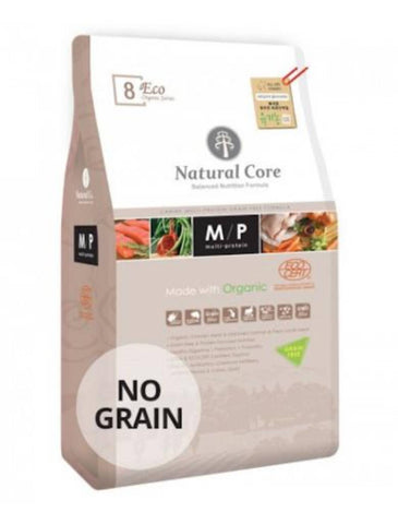 Natural Core Eco Organic 8 Multi-Protein Grain Free Dog Dry Food | Perromart Online Pet Store Singapore