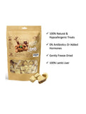 Absolute Bites Freeze Dried Lamb Pet Treats 100g