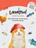 Loveabowl Chicken Snowflakes in Broth with Quail Egg Cat Wet Food 70g