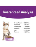 Halo Sensitive Stomach Quail & Garden Greens Recipe Pâté Cat Wet Food 5.5oz | Perromart Online Pet Store Singapore