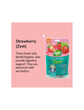 Happi Doggy Dental Chew Zest Petite Strawberry 150g