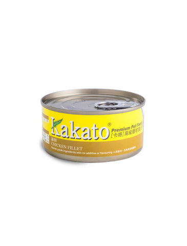 Kakato Chicken Fillet Canned Pet Food 2 Sizes | Perromart Online Pet Store Singapore