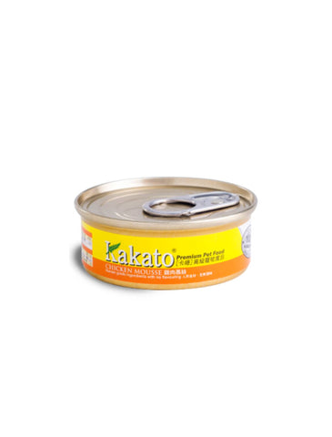 Kakato Chicken Mousse Canned Food For Pets 40g | Perromart Online Pet Store Singapore