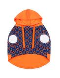 Ohpopdog Heritage Baba Navy Hoodie for Dogs (6 Sizes) | Perromart Online Pet Store Singapore