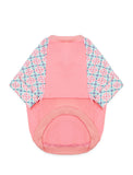 Ohpopdog Heritage Bibik Pink Raglan Shirt for Dogs (6 Sizes) | Perromart Online Pet Store Singapore