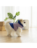 Ohpopdog Heritage Royal Blue Hoodie for Dogs (6 Sizes) | Perromart Online Pet Store Singapore