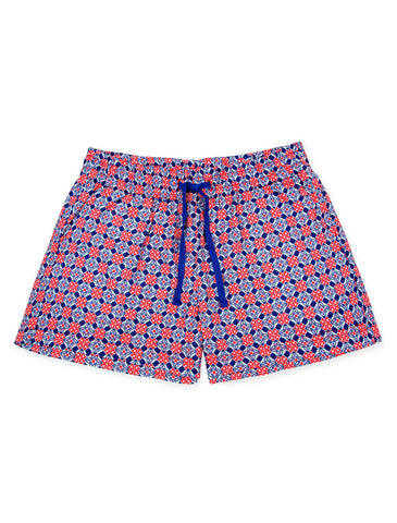 Ohpopdog Heritage Royal Blue Matching Human Short (3 Sizes) | Perromart Online Pet Store Singapore