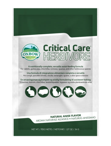 Oxbow Critical Care Anise Flavor For Small Pets (2 Sizes) | Perromart Online Pet Store Singapore