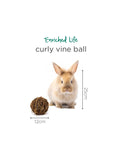 Oxbow Curly Vine Ball | Perromart Online Pet Store Singapore