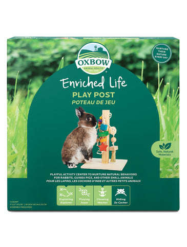 Oxbow Enriched Life Play Post For Small Pets | Perromart Online Pet Store Singapore