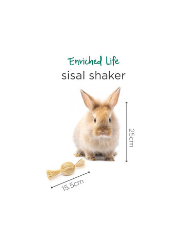 Oxbow Enriched Life Sisal Shaker For Small Pets | Perromart Online Pet Store Singapore