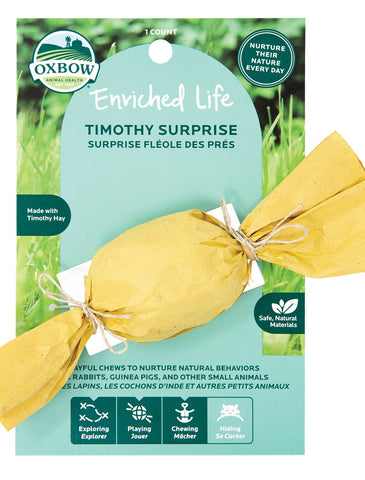 Oxbow Enriched Life Timothy Surprise For Small Pets | Perromart Online Pet Store Singapore