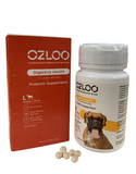 OZLOO Probiotic Supplement for Large Breed Dogs (60tablets)