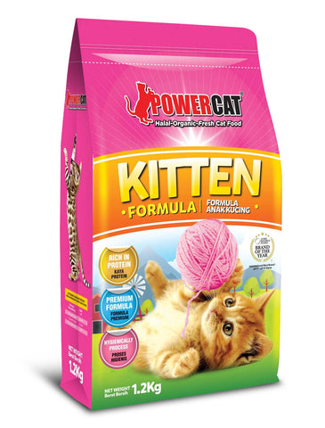 Power Cat Kitten Formula Dry Cat Food (2 Sizes) | Perromart Online Pet Store Singapore