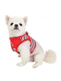 Puppia Red Seaman Vest Harness for Dogs (4 Sizes) | Perromart Online Pet Store Singapore