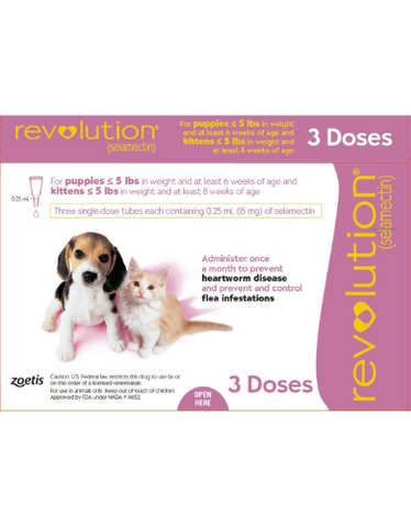 Revolution For Puppies & Kittens (0-2.5kg)