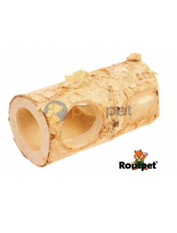 Rodipet Birch Tube Dsungi For Hamster | Perromart Online Pet Store Singapore