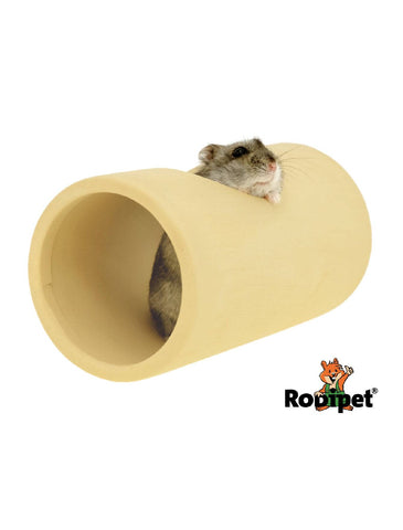 Rodipet EasyClean Gobi Ceramic Tube with Side Entrance For Hamster 16cm | Perromart Online Pet Store Singapore