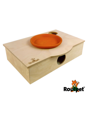 Rodipet Hamster House Maze Davinci with Terracotta 41 x 26cm 7cm | Perromart Online Pet Store Singapore