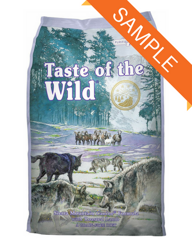 Taste of the Wild Sierra Mountain Canine Dry Dog Food Sample