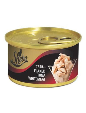 Sheba Flakes Tuna in Gravy Cat Canned Food 85g | Perromart Online Pet Store Singapore