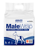 Absolute Plus Comfort Fit Antibacterial Disposable Male Wraps (5 Sizes)