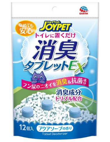 JoyPet Cat Litter Deodorant Tablet EX Aqua Soap 12pcs