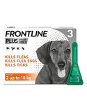 Frontline Plus for Small Dogs < 10kg (2 Sizes)