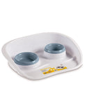 Stefanplast Set Dinner 0.25L + 0.3L Bowl Steel for Pets (2 Colors) | Perromart Online Pet Store Singapore
