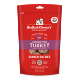 Stella & Chewy's Tantalizing Turkey Dinner Patties for Dogs 14oz | Perromart Online Pet Store Singapore