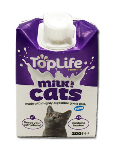 Top Life Cat Cow Milk (200ml) | Perromart Online Pet Store Singapore