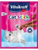 Vitakraft Cat Stick Mini Salmon w Omega 3 3pcs 20 PER CTN | Perromart Online Pet Store Singapore